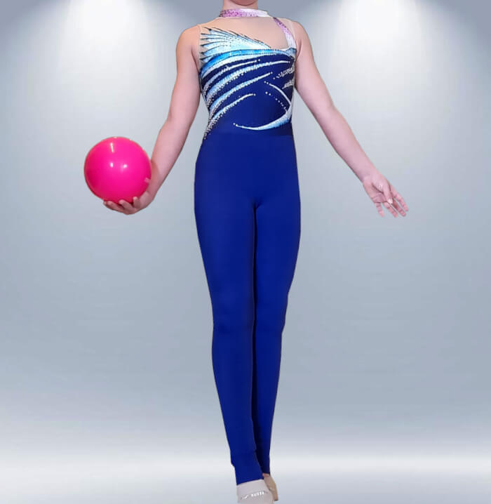 Aplicación Regla 60/40 Diseño. Maillot Gimnasia Rítmica